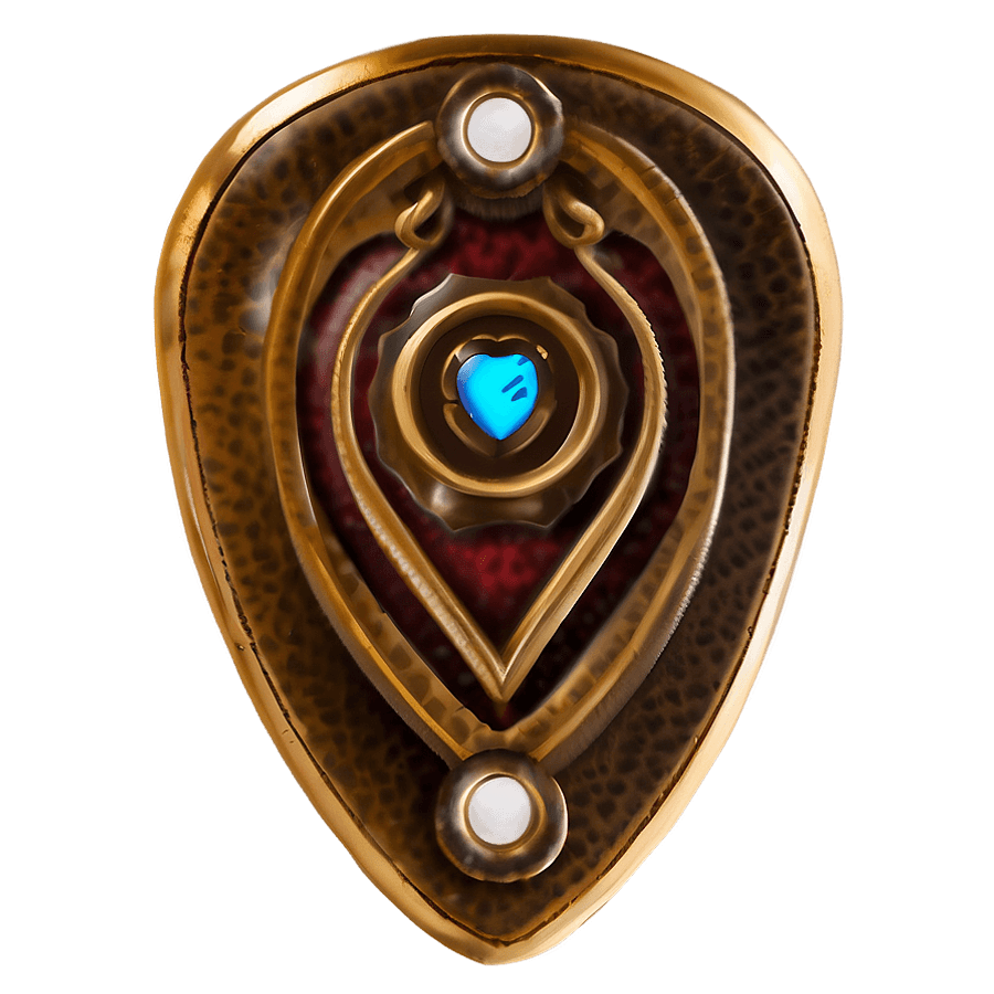 Golden Edge Planchette PNG yly
