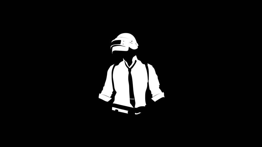 Download Pubg Black Silhouette Wallpaper | Wallpapers.com