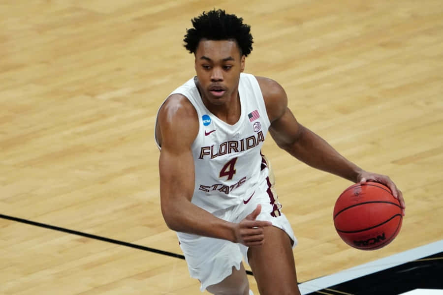 Scottie Barnes Florida State Basketball Aktion