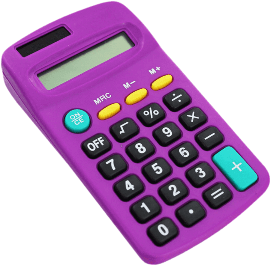 Purple Basic Calculator