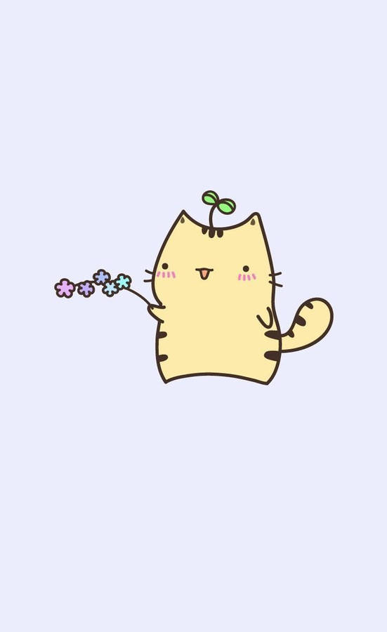 yellow pusheen