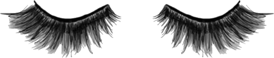 Black False Eyelashes Pair