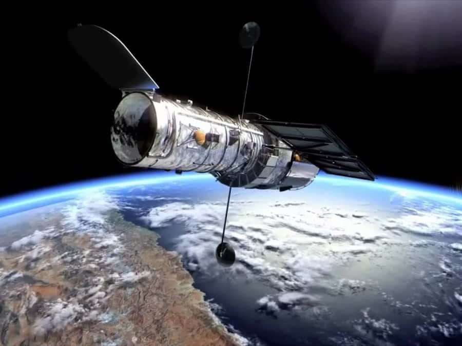 IlMaestoso Telescopio Spaziale Hubble in Orbita