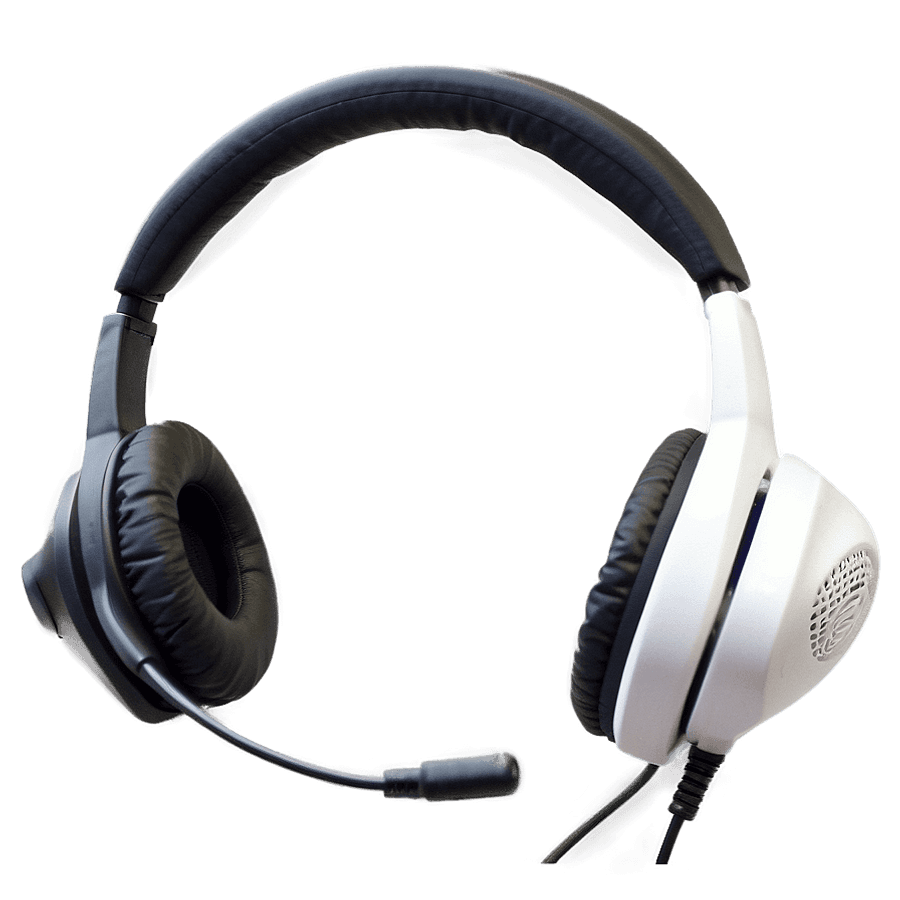 Headset with Mic for Call Center PNG wai