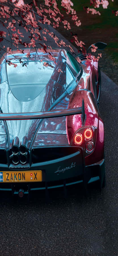 Pagani Huarya iPhone X Forza Motorsport 7 baggrund.