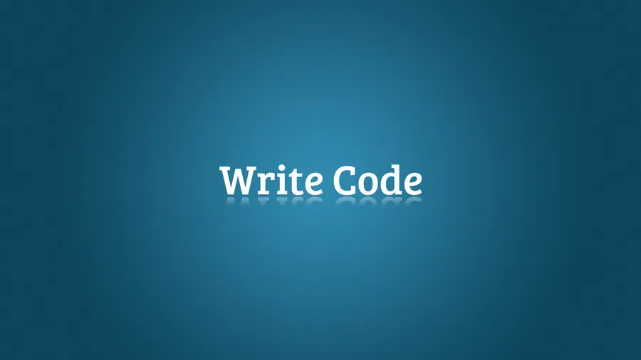 4k Programming Write Code Poster