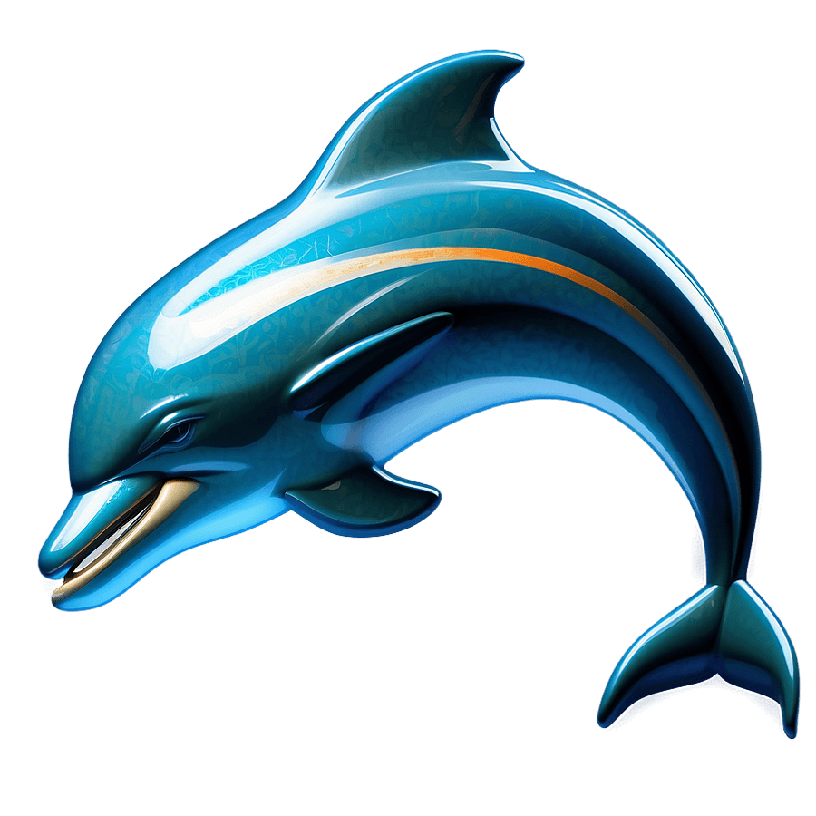 3D Dolphins Logo PNG 05252024