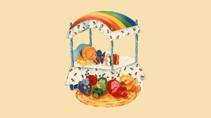 Carrello della Frutta Colorato di Rainbow Brite