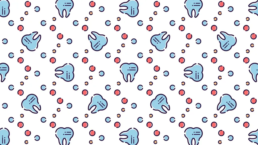 Dental Pattern Background