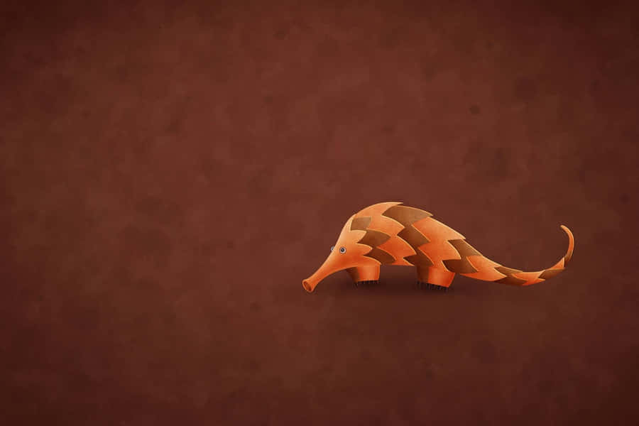Illustrazione stilizzata di un armadillo