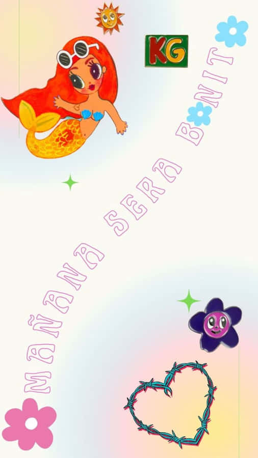 Grafica della Sirena Mañana Sera Bonito