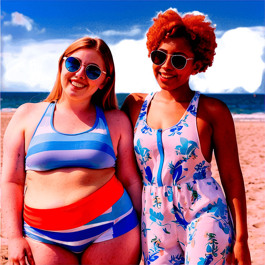 Besties at the Beach PNG 49