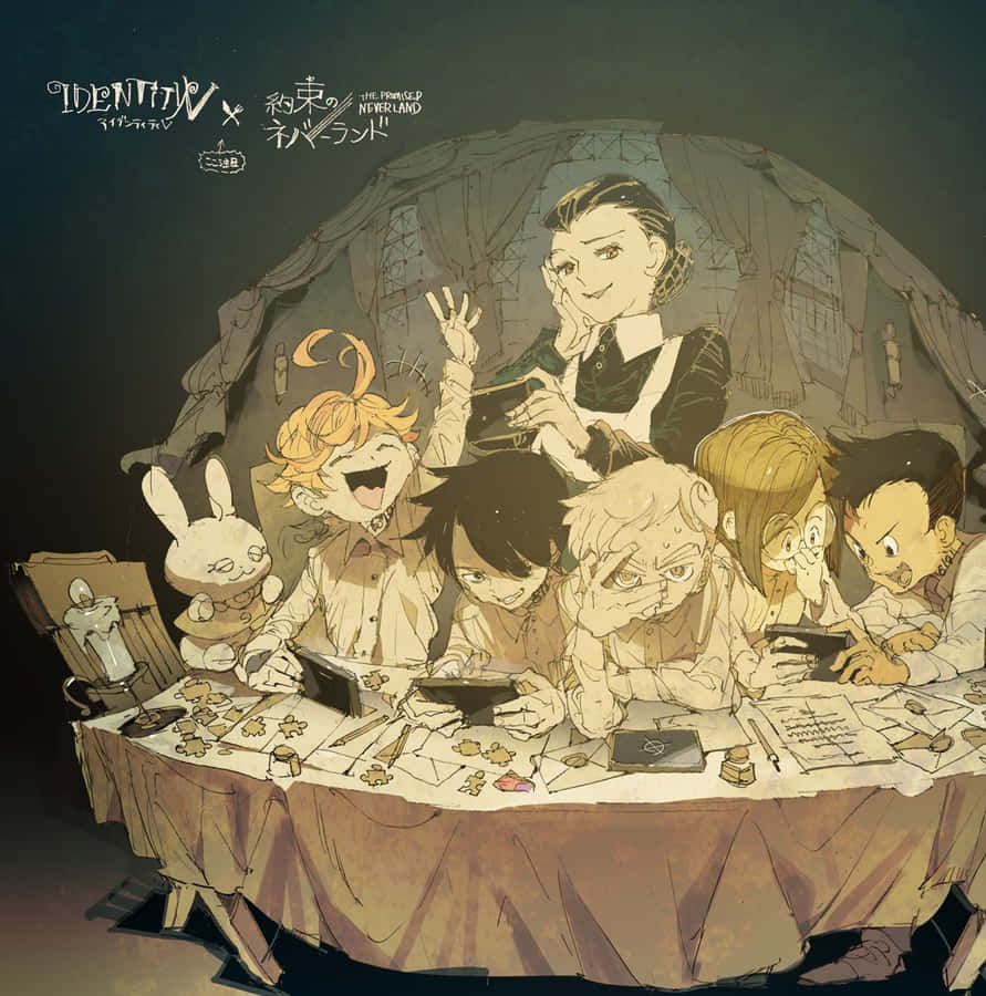 ThePromised Neverland Isabella 1126 x 1137 tapet