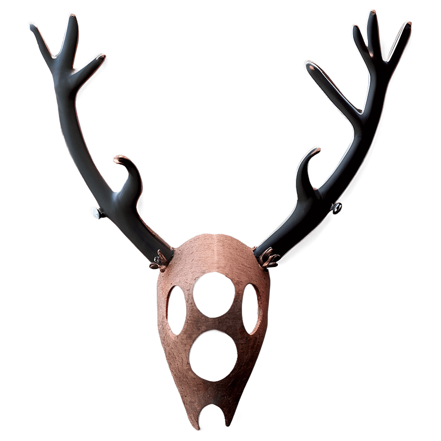 DIY Reindeer Antlers Template PNG 34