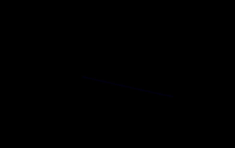 Dark Contrail Against Night Sky