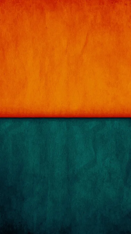 Orange And Teal