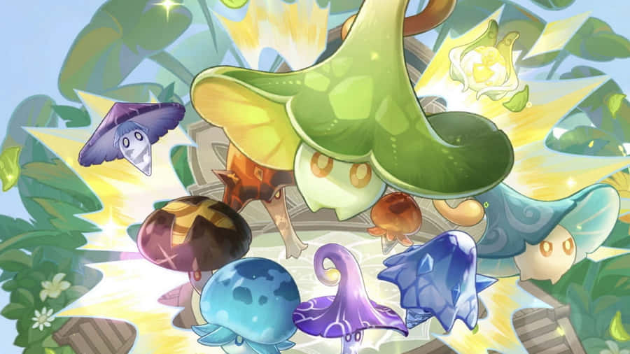 Événement Fabuleux de Fungus Frenzy dans le Jeu Vidéo Genshin Impact