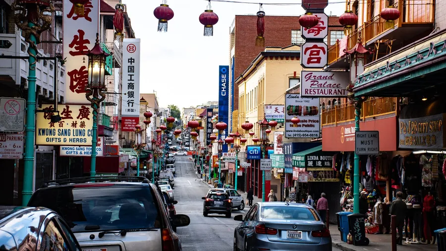 Town background