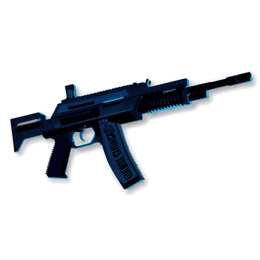 Uzi Illustration for Merchandise PNG xrp13