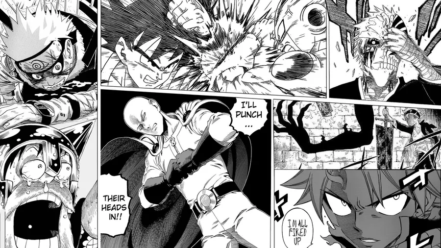 Manga Panel background