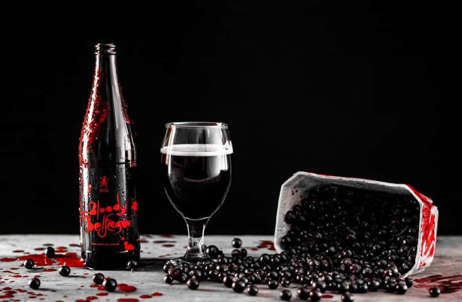 Fordybdig i mysteriet om sort vin.