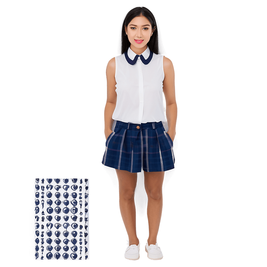 Preppy Style Essentials PNG cyc
