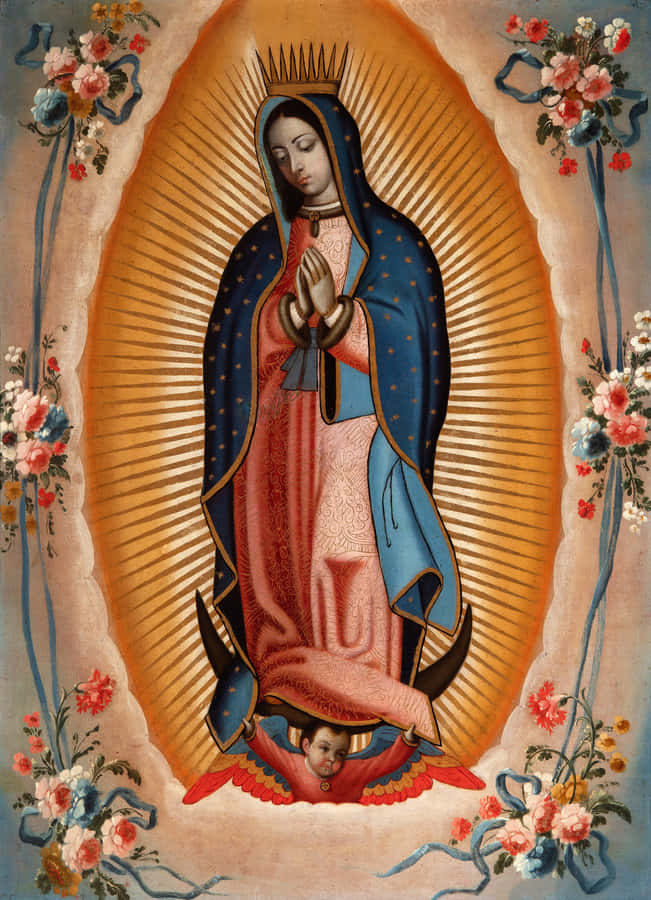 Imagem Icônica da Virgem de Guadalupe
