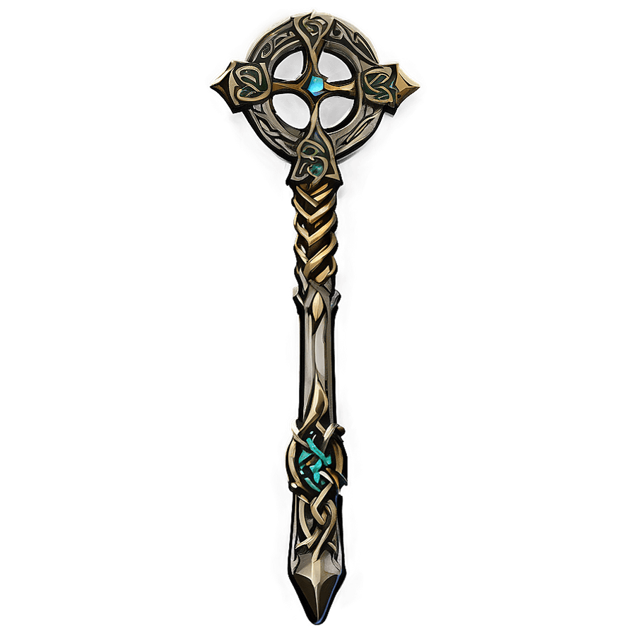 Celtic Scepter PNG dfl8