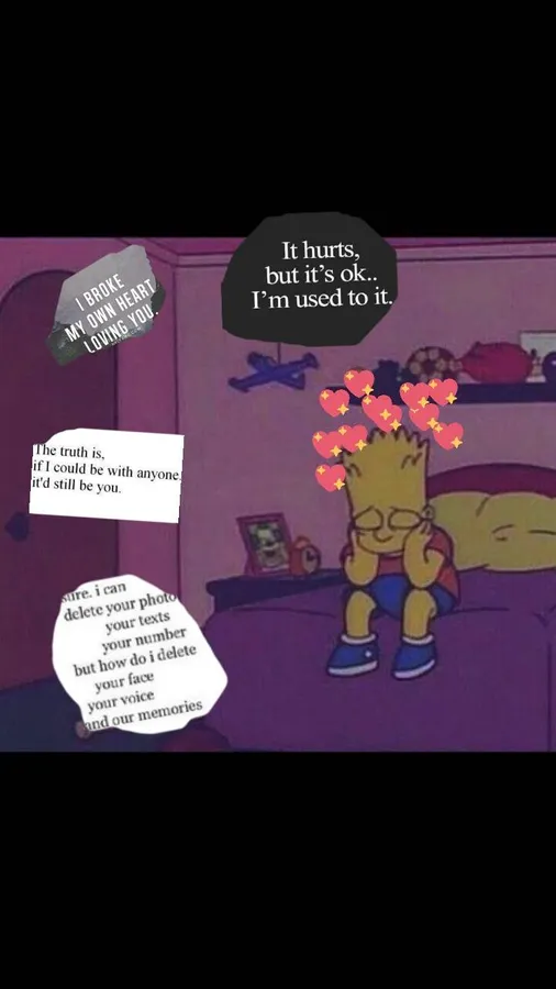 Bart Simpson Crying
