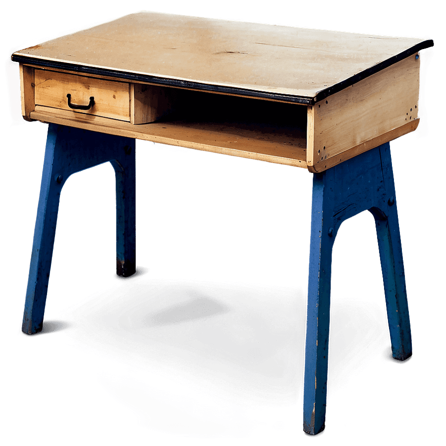 Antique School Desk PNG gef48