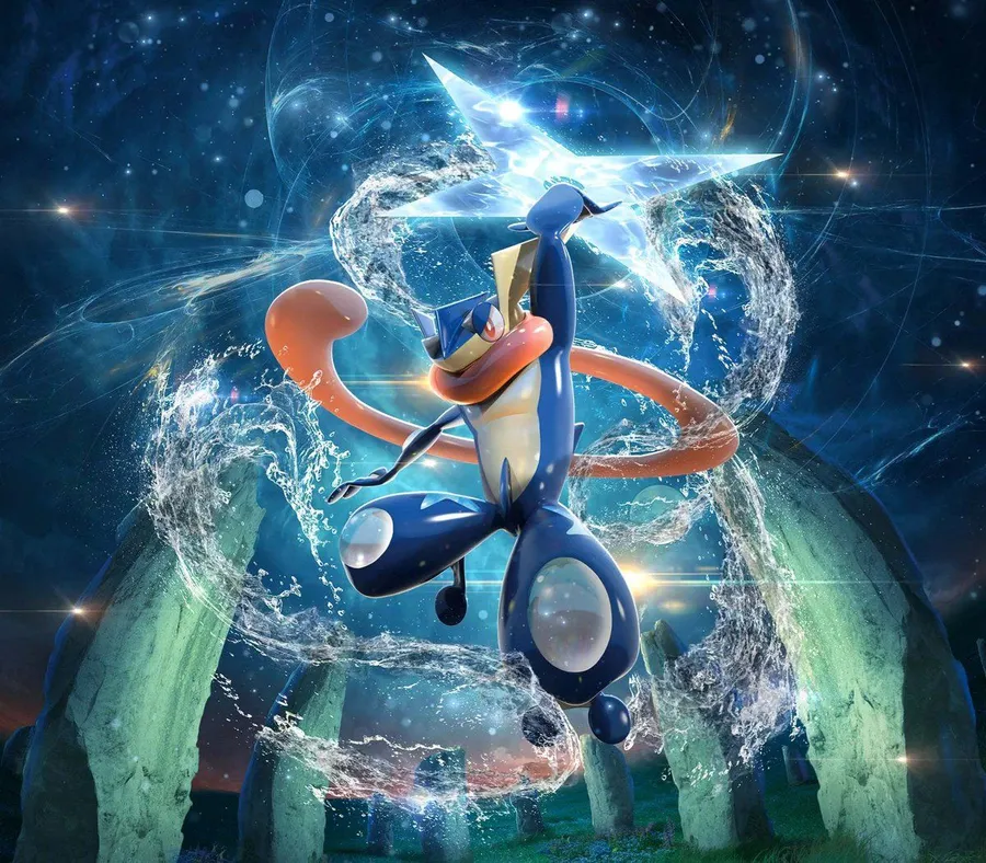 Greninja background