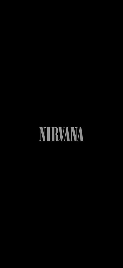 Nirvana Plain Black
