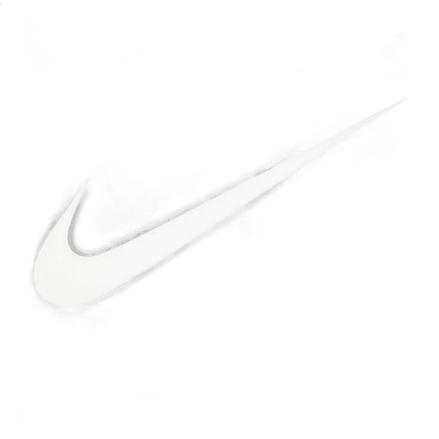 White Nike Brand Logo PNG 05252024