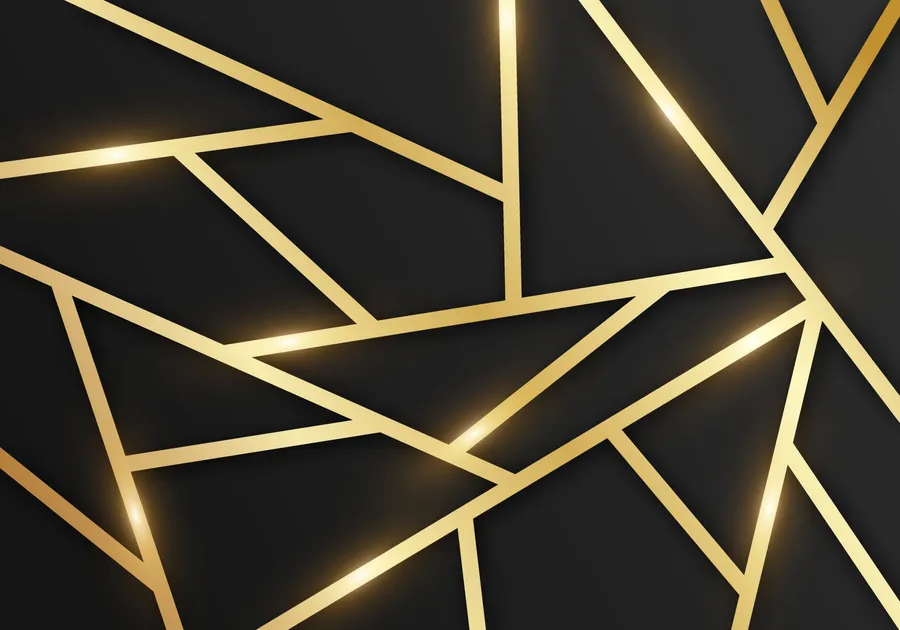 Gold And Black Background
