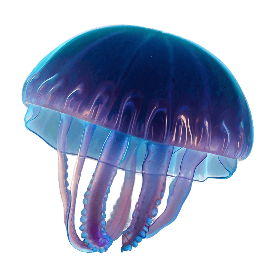 Moon Jelly with Ethereal Glow PNG elm