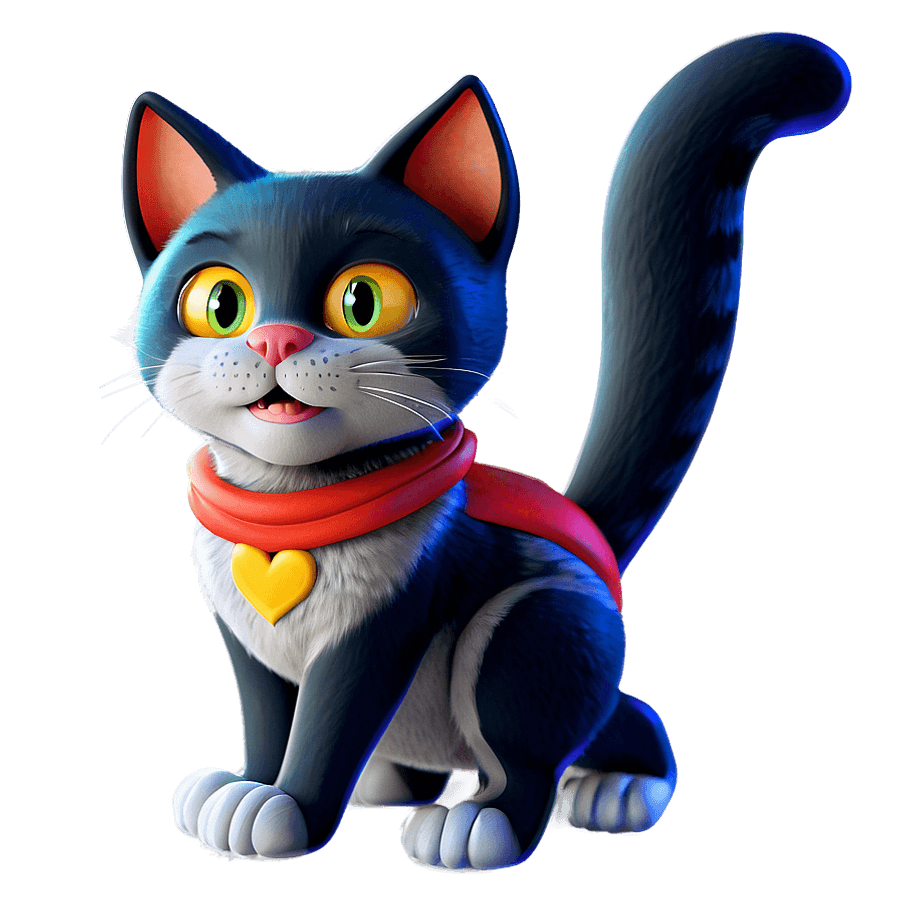 El Gato Cartoon Character PNG jhi70