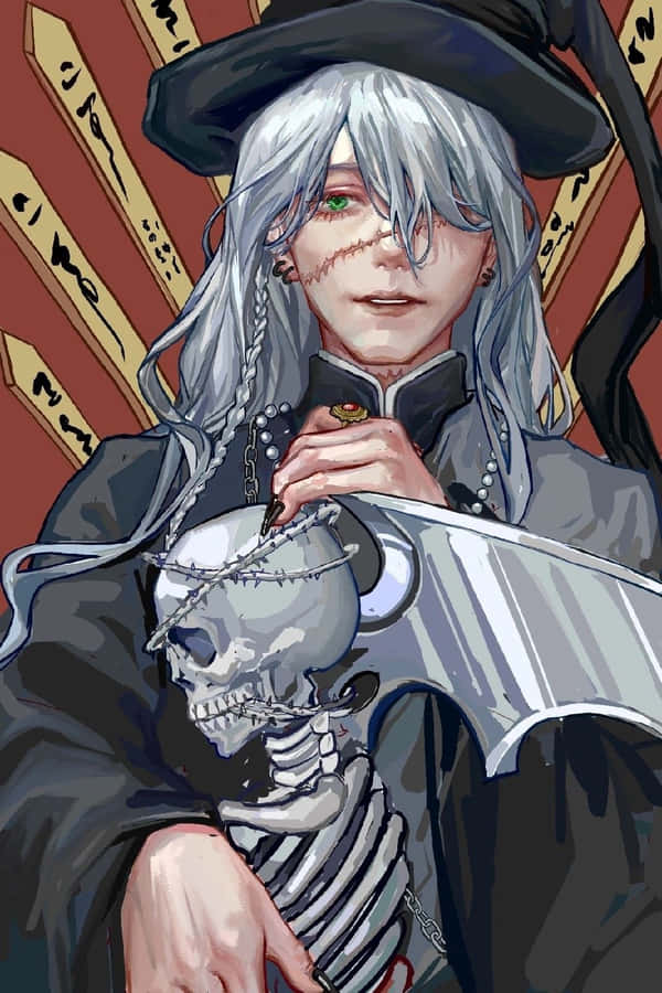 Papelde parede de Black Butler Undertaker com 1066 x 1600 pixels.