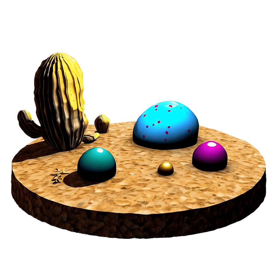 Blob in the Desert PNG 45