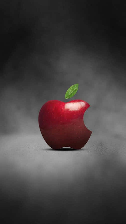 Realistisk iPhone X Apple baggrund.
