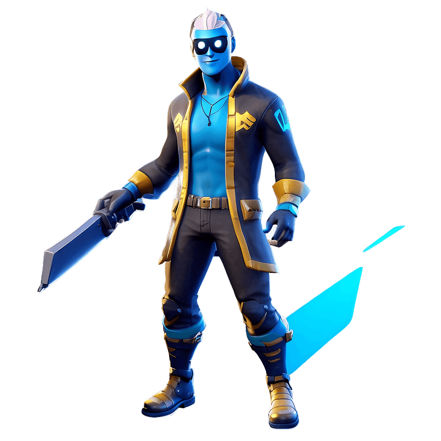 Sparkling Fortnite Skin PNG ekt47