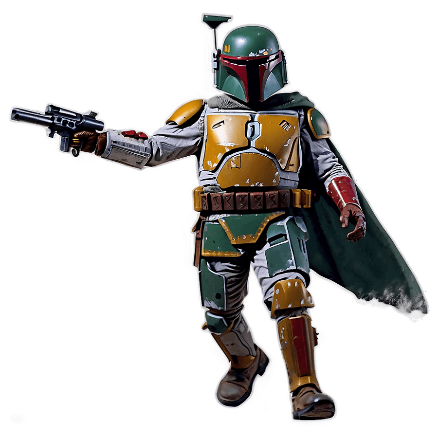 Boba Fett Epic Battle PNG ndp82