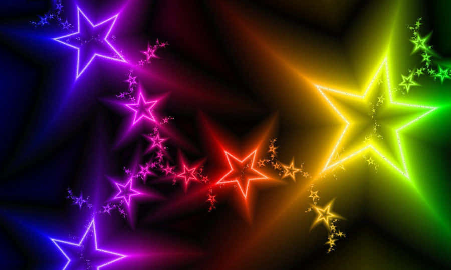 3Dstjerne 1800 x 1080 baggrundsbillede