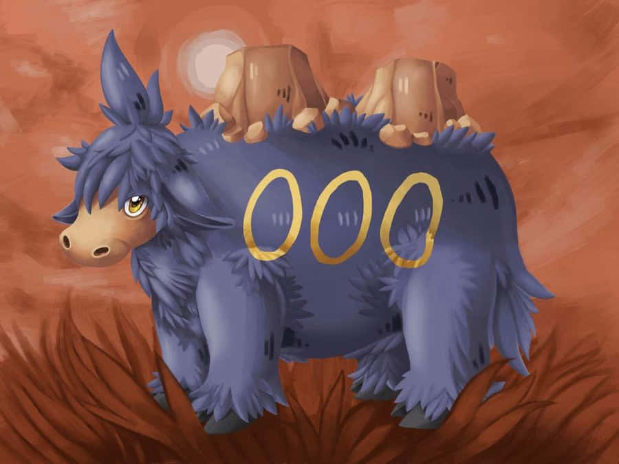 TolleIllustration von glänzendem Camerupt-Pokémon