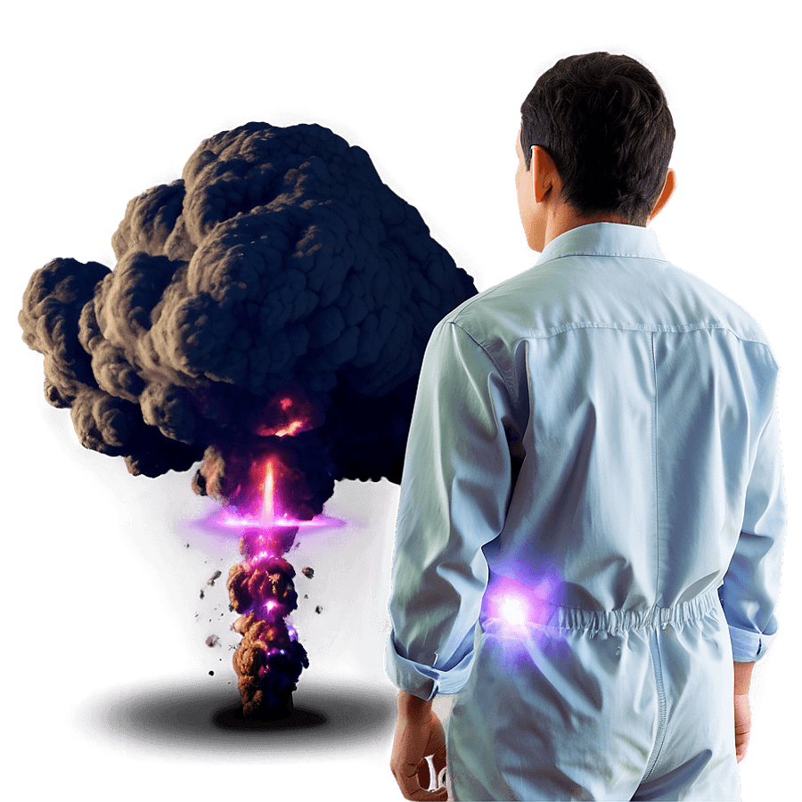 Radioactive Blast Effect PNG 05232024