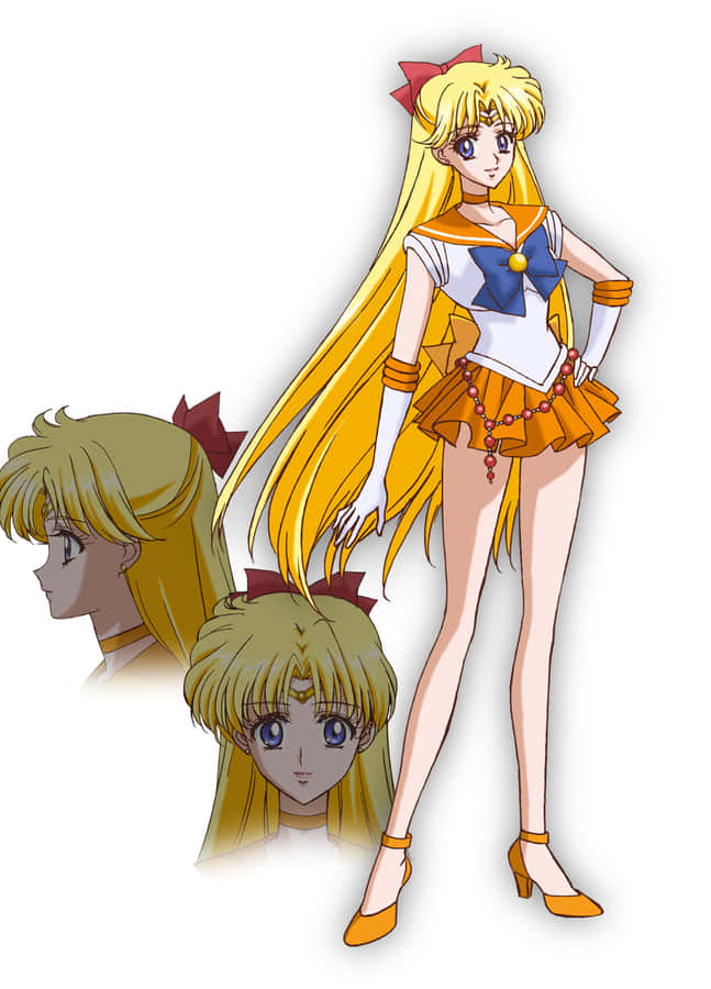Denvackra och modiga Sailor Venus!
