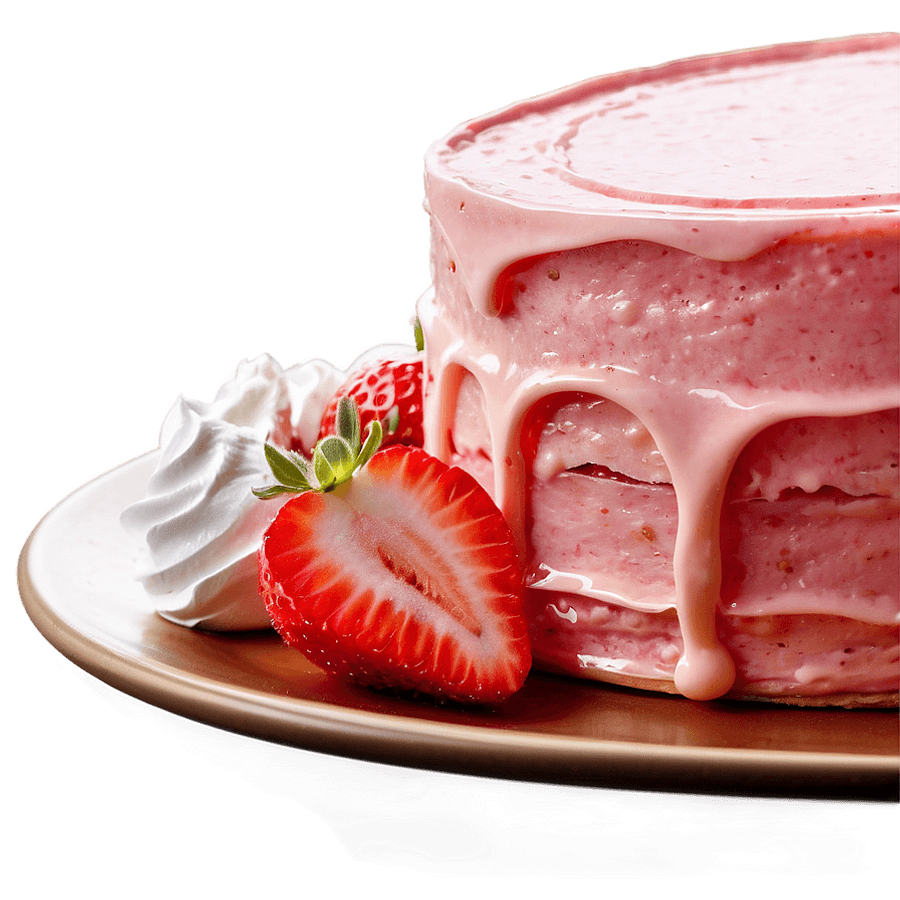 Strawberry Cream Cheese PNG 45