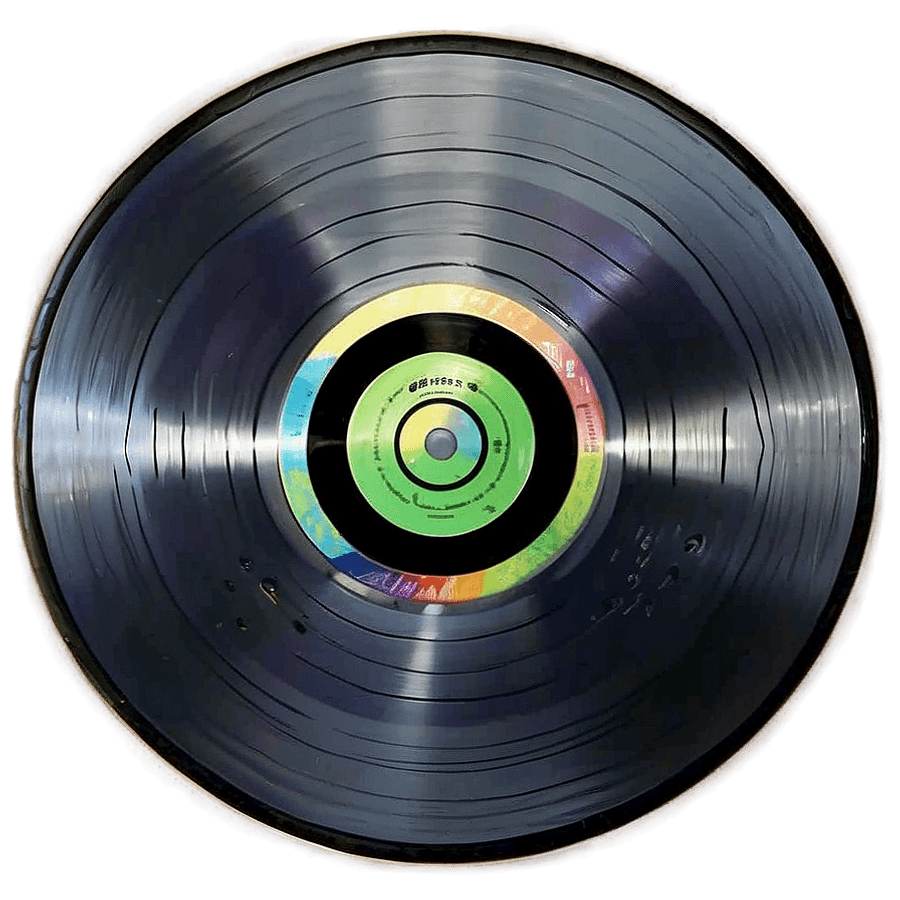 Glossy Vinyl Record PNG jjw