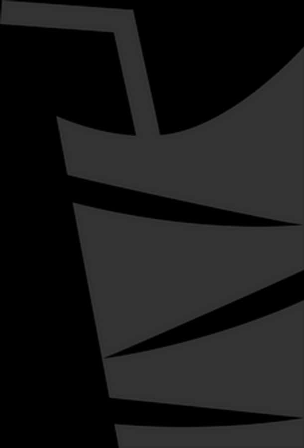 Abstract Whiskey Glass Silhouette