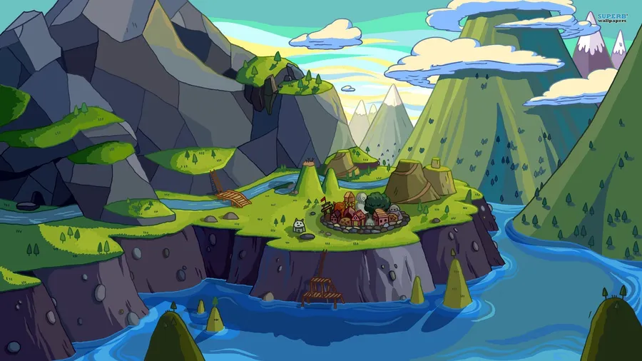 Adventure Time background