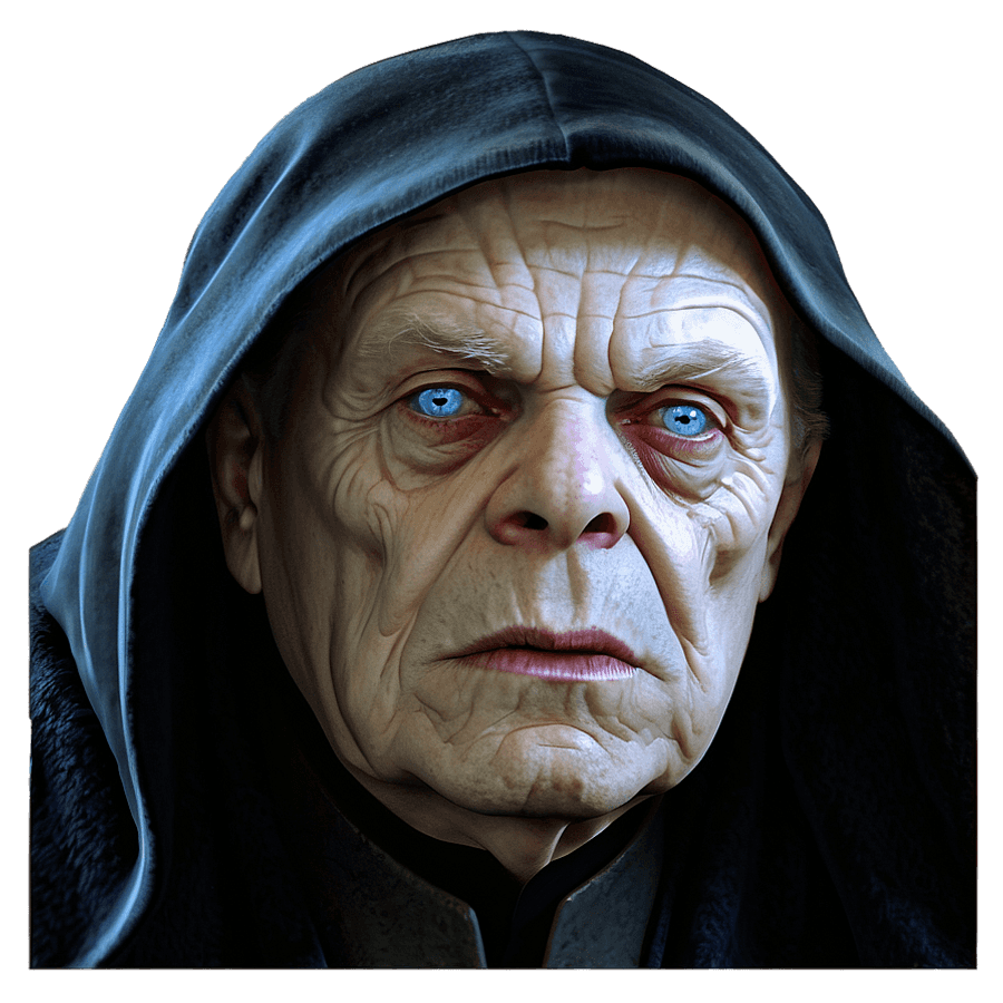 Emperor Palpatine Artwork PNG jgi61